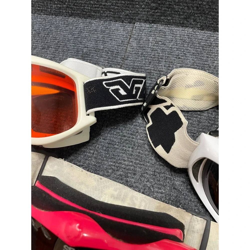 Spy Optic Gordini Snow Goggles Bundle 3 Pairs Ski Snowboard Pink White Unisex